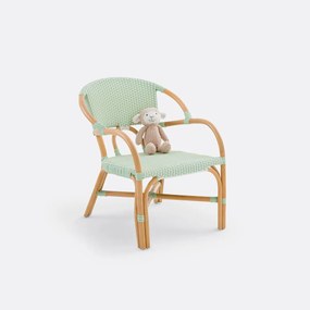 Kinderstoel, gevlochten, Musette