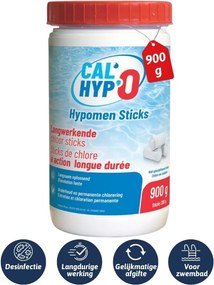 BSI Hypomen Cal'Hypo - langwerkende chloorsticks 900g - 3 sticks van 300g