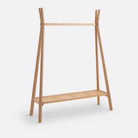 Kleerhanger in essenhout, Buisseau