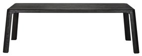 Zwart Eiken Eettafel - 240 X 112cm.
