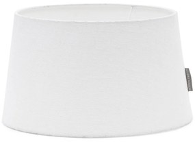 Rivièra Maison - Loveable Linen Lampshade white 25x30 - Kleur: wit