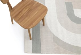 Buitenkleed | Rechthoekig | Kees Smit Toledo | Gerecycled PET | Groen/Taupe/Bruin | 230x160cm | Kees Smit Tuinmeubelen