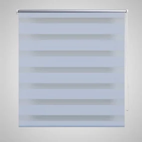 vidaXL Duo rolgordijn 70x120 cm wit