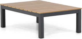 Stoel en Bank Loungeset 5 personen Aluminium/polywood Grijs  Domani Furniture Roseto