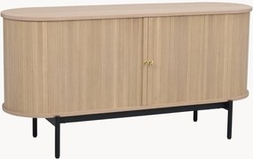 Dressoir Haddington met gefreesde eikenhouten voorzijde