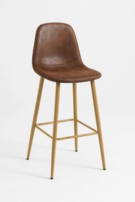 Teok Kunstlederen Kruk