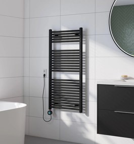 Saqu Cole elektrische radiator 700W 60x120cm mat zwart