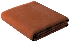 Dekoria Sprei Velvet, bruin-caramel