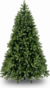 Bayberry kunstkerstboom - 213 cm - groen - Diameter 140 cm - 1.539 tips - metalen voet