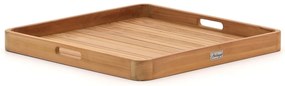 Dienblad voor buiten en binnen  | Bellagio  Caccamo | Teakhout | Natural Teak | 70x70cm | Kees Smit Tuinmeubelen