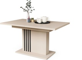 LEONEL Beige (Champagne) – MODERNE VOUWTAFEL TOT 180 cm!