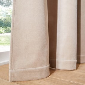 Thermisch gordijn in fluweel met verdekte lussen, Velvet