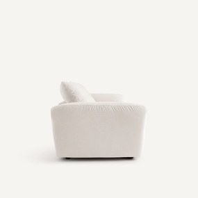 3-zits slaapbank in linnen fluweel, EDGAR