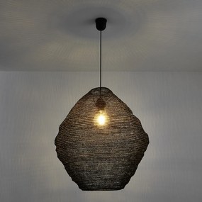 Hanglamp in ijzergaas Ø54 cm, Mita