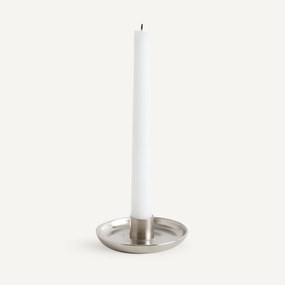 Ronde kandelaar in aluminium, Vela
