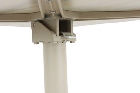 De Laan Projects Laan Marano Bistrotafel X Aluminium Taupe