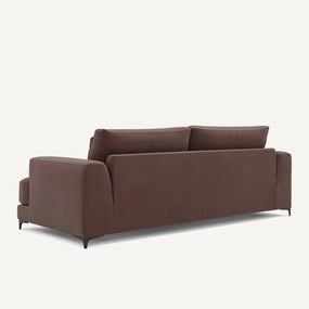 4-zits slaapbank in linnen fluweel, MARSILE