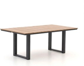 + 15% kassakorting | Loungeset eettafel Bellagio | Rechthoekig | Tuintafel Polywood | 160x90cm | Kees Smit Tuinmeubelen