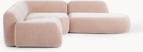 Modulaire hoekbank Wolke (4-zits) met chaise longue