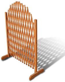 vidaXL Tuinlatwerk 180x100 cm massief hout