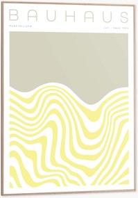 Ingelijste digitale print Bauhaus Art.
