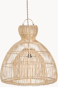 Handgeweven rotan hanglampkap Matcha Whisk