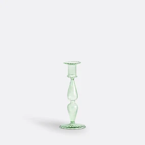 Kandelaar in glas H20,3 cm, Chilava