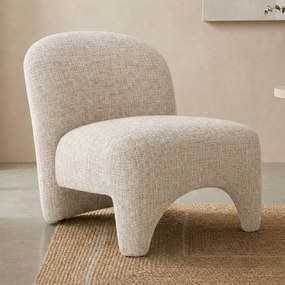 Fauteuil Zonder Armleuningen Taupe