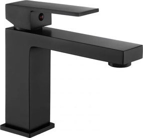 Mexen Uno wastafelkraan, zwart - 71400-70