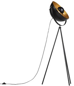 Industriële vloerlamp tripod zwart - Magna 40 Eglip