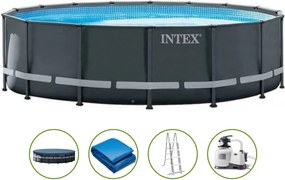 Intex Ultra XTR Frame Set opbouwzwembad - rond - Diameter 549 x H132 cm