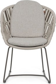 Tuinstoel Rope Taupe-naturel-bruin Santika Amara  mocha