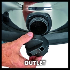 Einhell TE-VC 36/25 Li S Solo - Accu Nat-/Droogzuiger - Power X-Change - Excl. accu&amp;lader