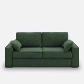 Slaapbank in polyester, premium HR-schuim, Cecilia