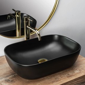 Opzetwastafel Rea Belinda Black Mat