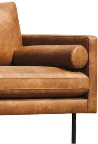 Loungebank Violet chaise longue links | leer Colorado cognac 03 | 2,26 x 2,62 mtr breed