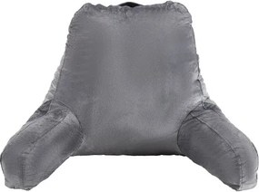 VEVOR Leeskussen Bedkussen (groot) met versnipperd traagschuim, rugkussen (381 x 508 x 254 mm) met 3 zakken en wasbare korte fluwelen stof, bovenkant met handvat, voor tv kijken, lezen en spelen