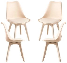 Set 4 Synk Suprym Stoelen