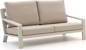 Loungebank Tuin Bellagio | Aluminium | 2 personen | Tuinbank Beige | 178cm | Incl. kussens | Kees Smit Tuinmeubelen