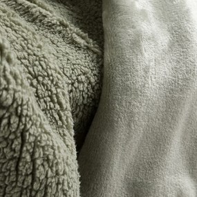 Plaid in fleece en sherpa, Maxine