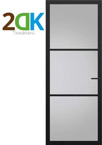 Tweedekans - Binnendeur - Nova Design - NDB901 - Opdek - Rechts - 88x211,5 cm - Afgelakt