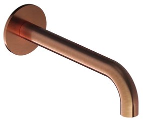 Hotbath Cobber baduitloop 22.5cm koper geborsteld PVD