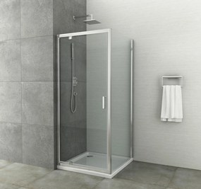 Badstuber Elite douchecabine 80x90 met draaideur anti-kalk