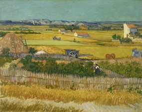 Kunstreproductie The Harvest, 1888, Vincent van Gogh