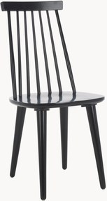 Eetstoelen Burris van rubberhout, 2-delig