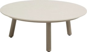 Salute lounge tuintafel 80xH30 cm ceramic oyster mocca Taste 4SO