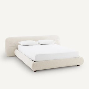 Nuvole gewatteerde 2-zits bouclette bedframe