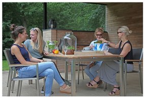 Bernstein Freiburg dining tuinstoel stapelbaar