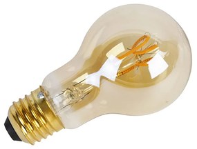 Set van 5 E27 LED lamp spiraal filament A60 goldline 2W 150 lm 2200K