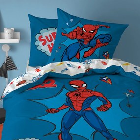 Bedset voor kinderen, katoen, vierkant kussensloop